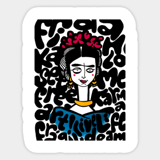 Frida Kahlo Sticker